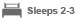 Sleeps 2-3